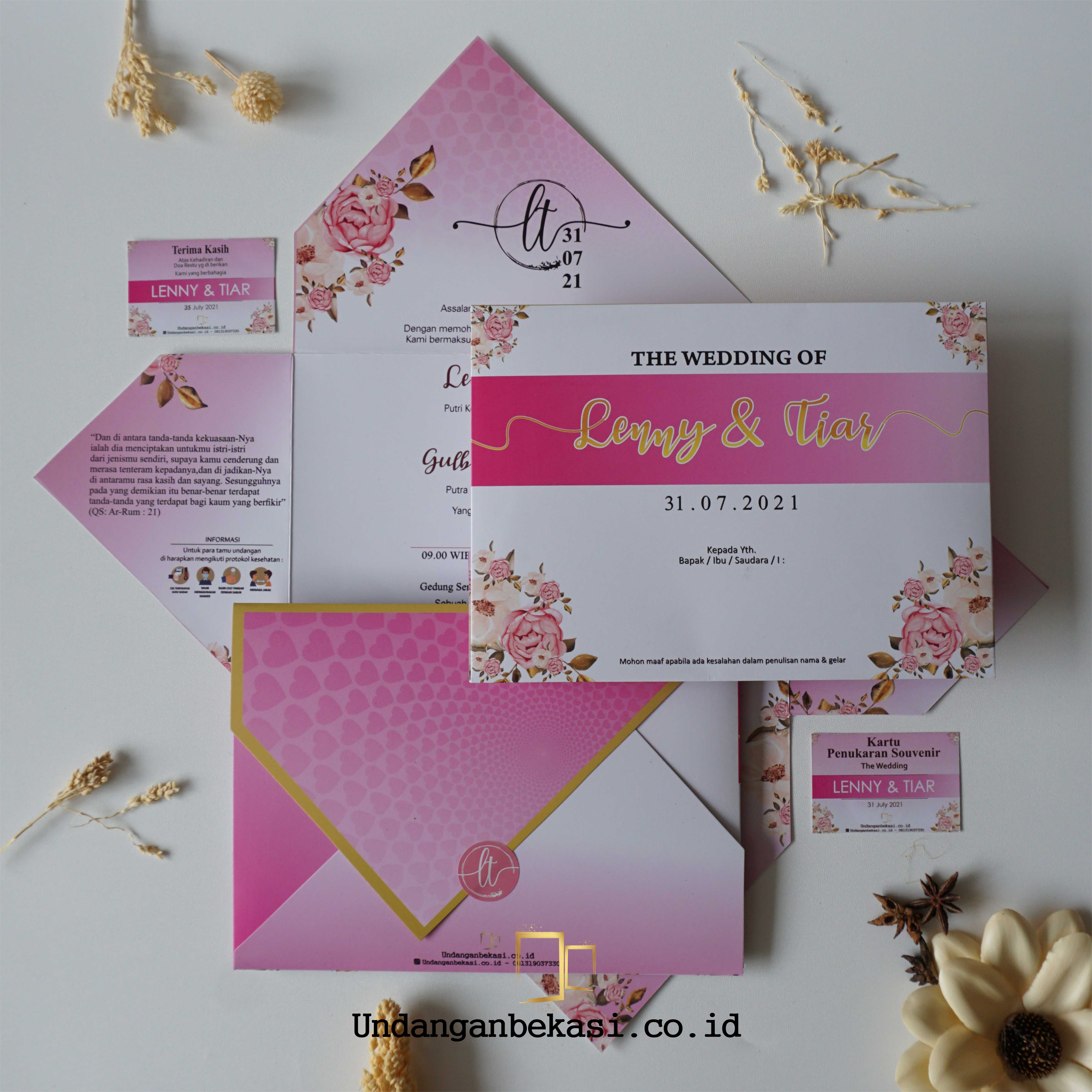 Undangan Softcover Custom Hexagon - Gambar 4